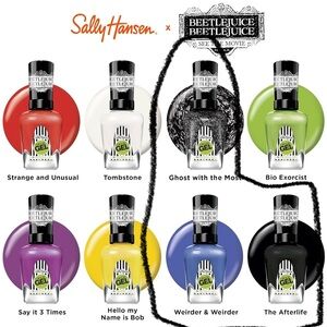 Sally Hansen Set of 3-The Afterlife Weirder & Weirder Ghost With The Most SEALED